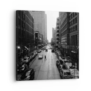 Obraz na płótnie - Kolejny dzień jak co dzień - 40x40 cm