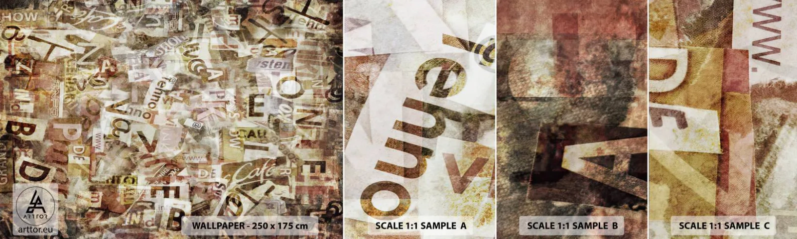 Fototapeta Próbka Standard Eco - Zjednoliterzam paplomanię - Graffiti, Mural, Sztuka - 100x30 cm