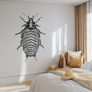 Fototapeta Samoprzylepna Deluxe Sticker - Co za okaz! - Owad, Karaluch, Minimalizm - 250x175 cm
