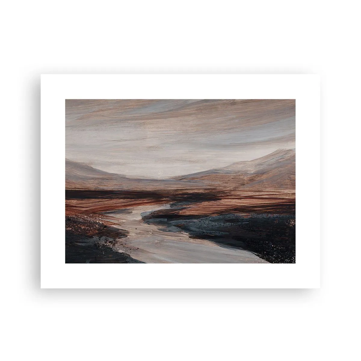 Plakat - Spokojna dolina - 40x30 cm