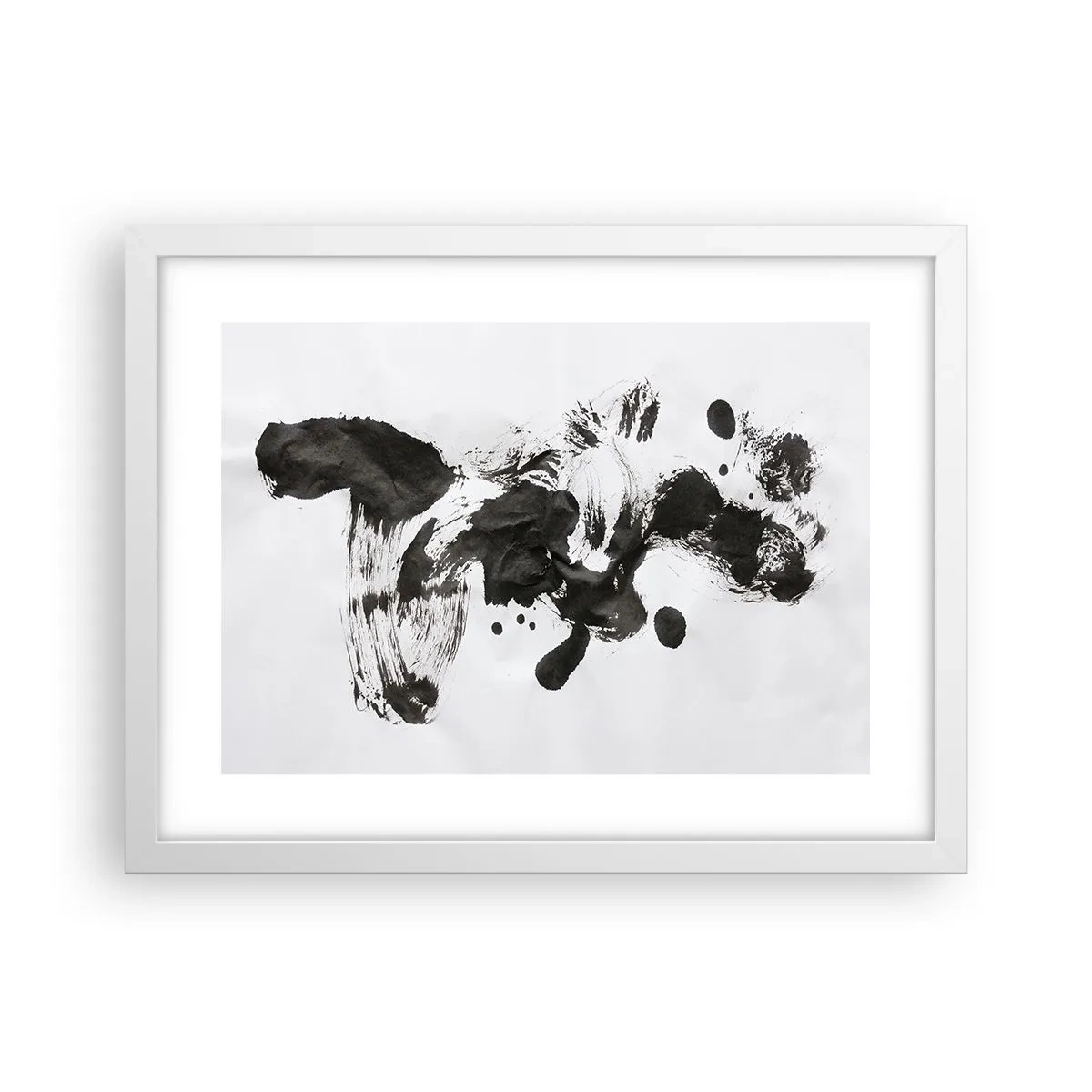 Plakat w białej ramie - W szaleństwie metoda? - 40x30 cm