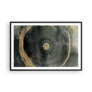 Plakat w czarnej ramie - Zmiana i trwanie - 91x61 cm