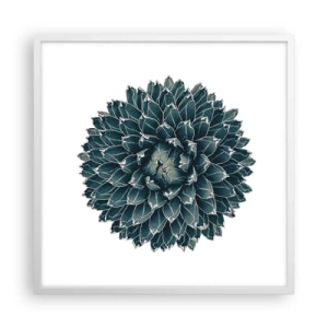 Plakat w białej ramie - Gwiazda pustyni - 60x60 cm