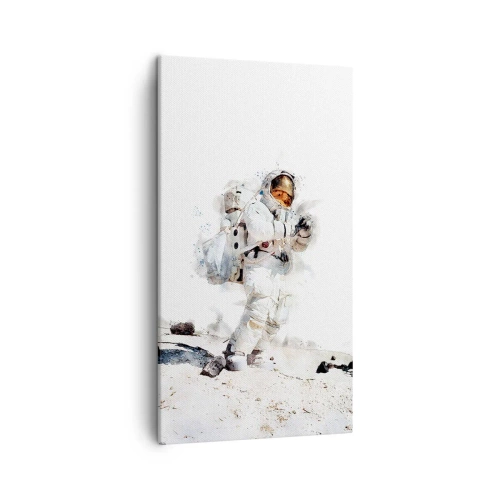 Obraz na płótnie - Wysłannik Ziemi - 45x80 cm