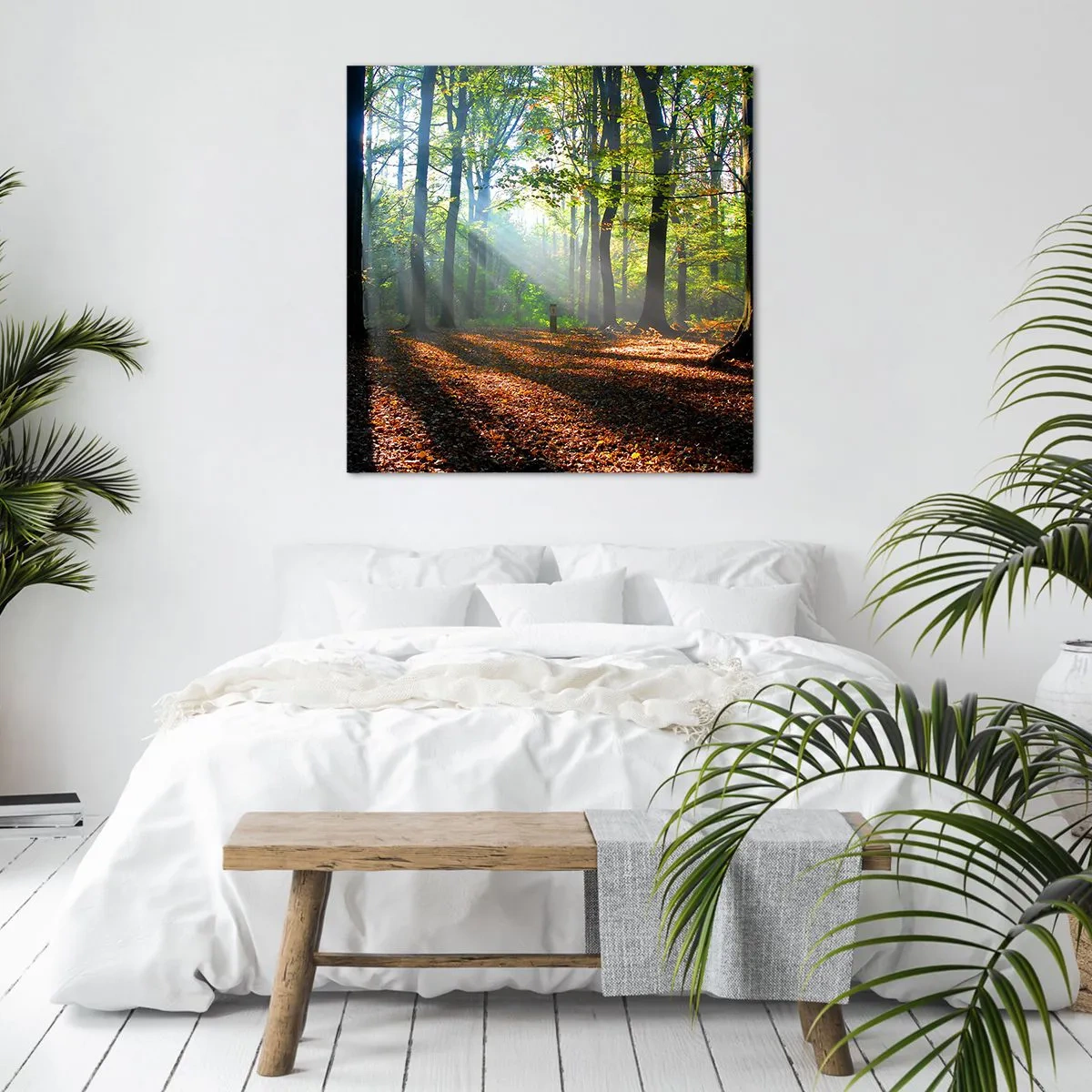 Obraz na płótnie - Blaski i cienie - 60x60 cm