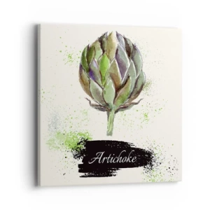 Obraz na płótnie - Eviva warzywa! - 40x40 cm