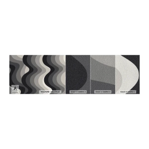 Fototapeta Próbka Premium Canvas - Fala za falą - Linie, Fale, Abstrakcja - 100x30 cm