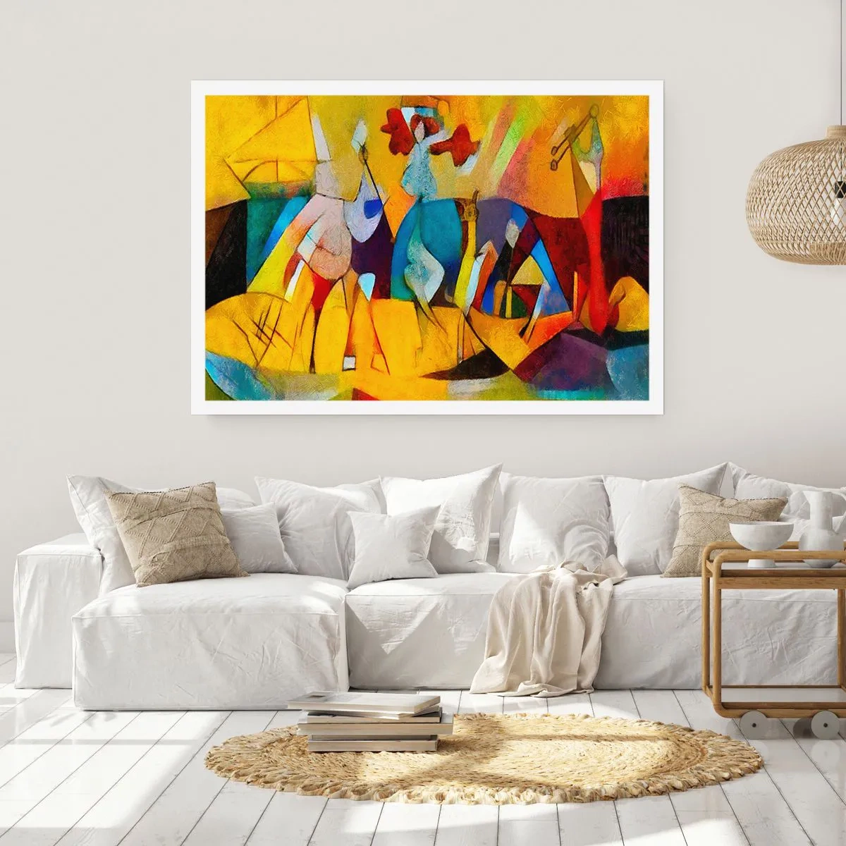 Plakat - Słońce - życie - radość - 91x61 cm