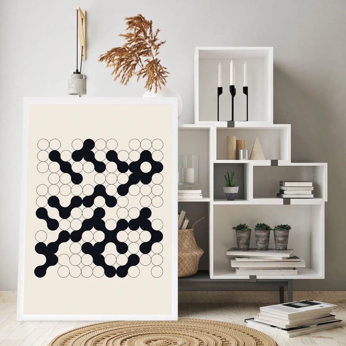 Plakat - Chińska gra – wariacja - 40x50 cm