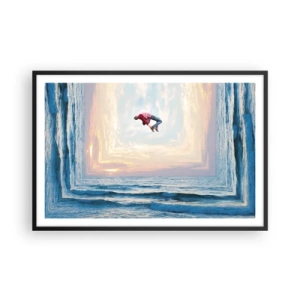 Plakat w czarnej ramie - Do innego wymiaru - 91x61 cm