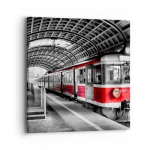 Obraz na płótnie - Może to podróż życia? - 40x40 cm