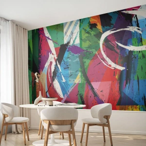 Fototapeta Premium Canvas - Szybko, żywo i skocznie - Abstrakcja, Sztuka, Sztuka Nowoczesna - 300x210 cm