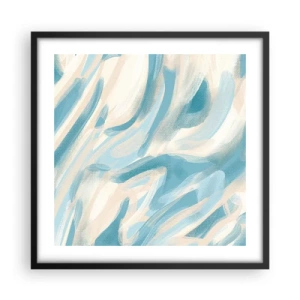 Plakat w czarnej ramie - Wiosenne powiewy - 50x50 cm