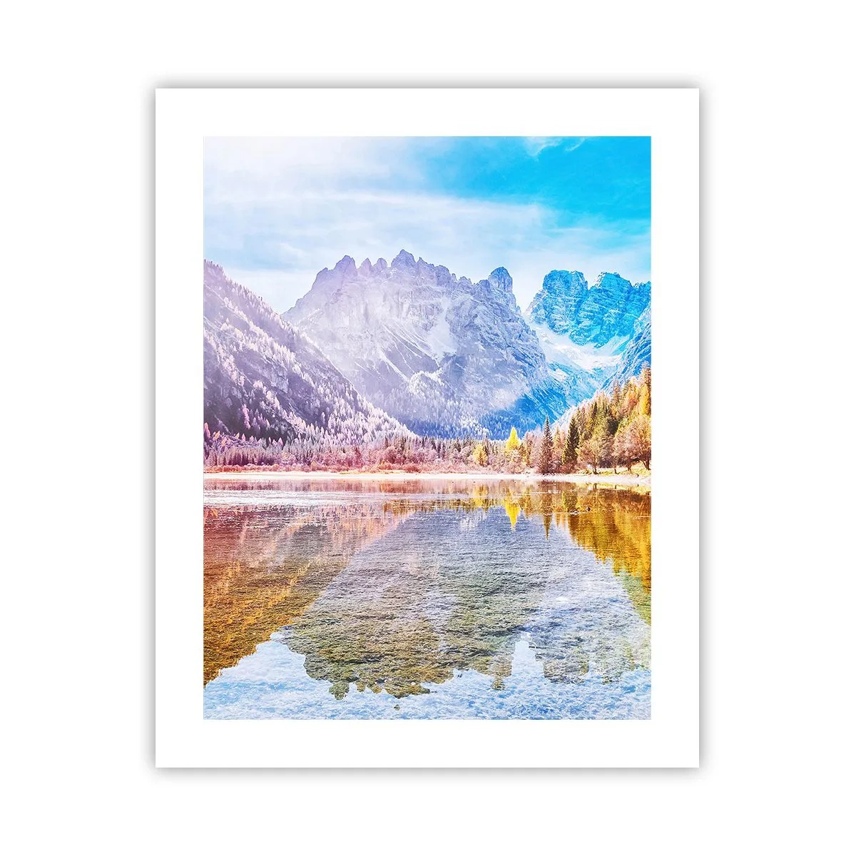 Plakat - A w górach już jesień - 40x50 cm