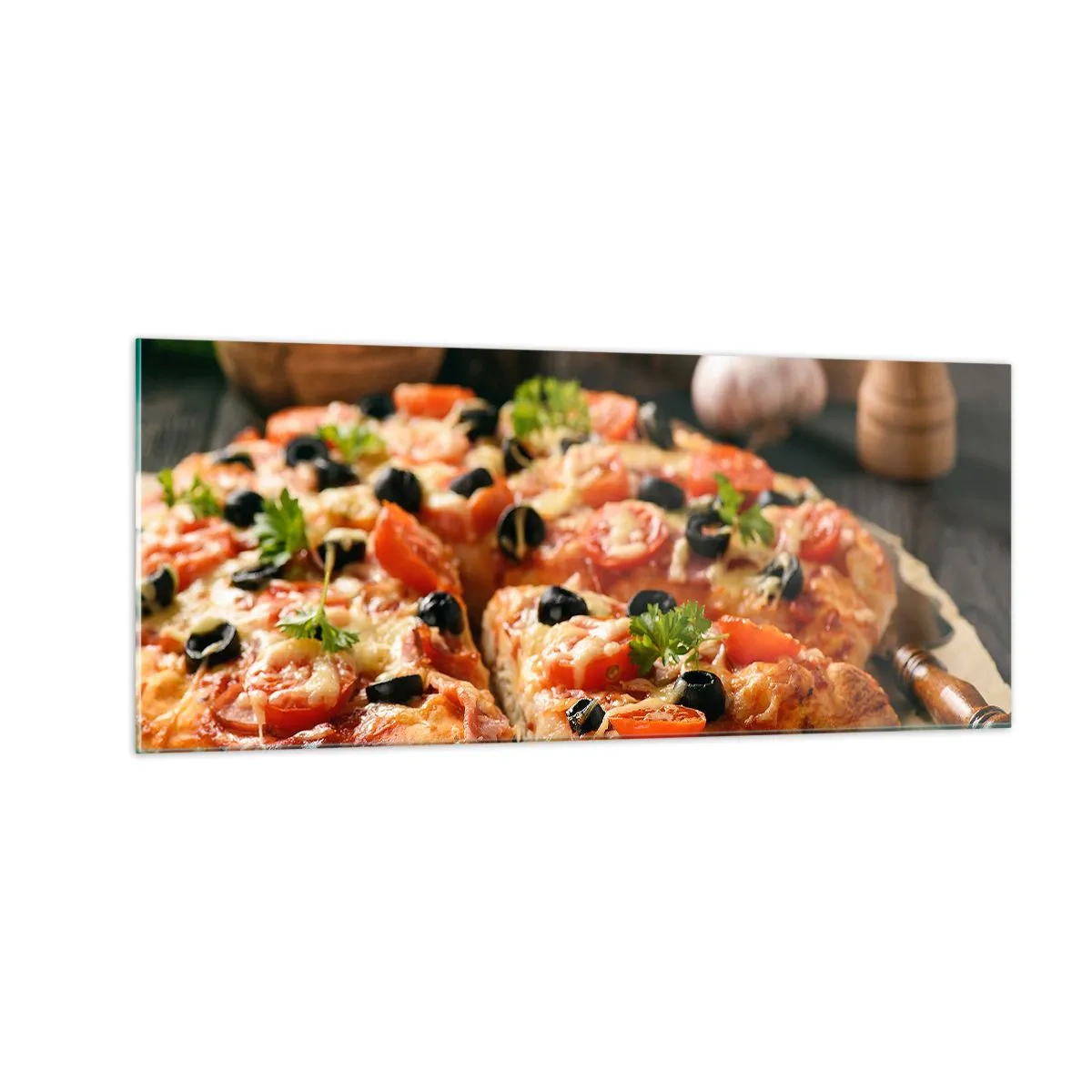 Obraz na szkle - Znów ci się upiekło - 100x40 cm