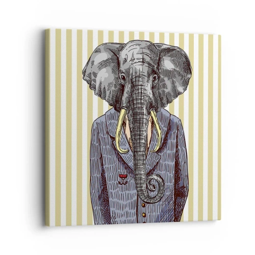 Obraz na płótnie - Elegancki z natury - 30x30 cm