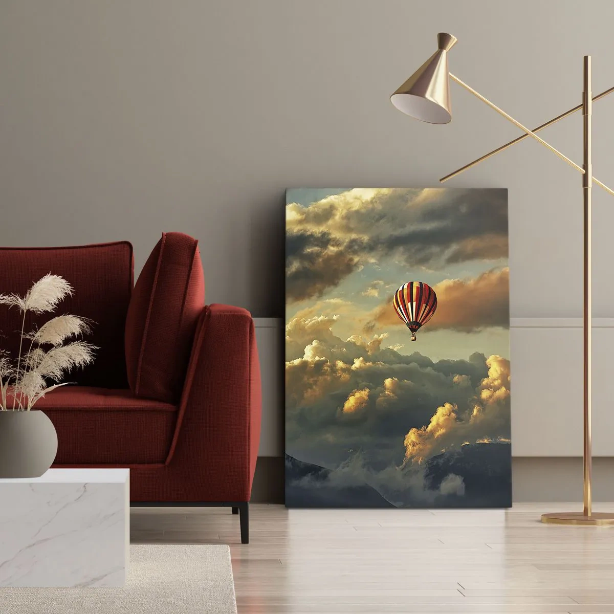 Obraz na płótnie - Lecę, bo chcę - 65x120 cm