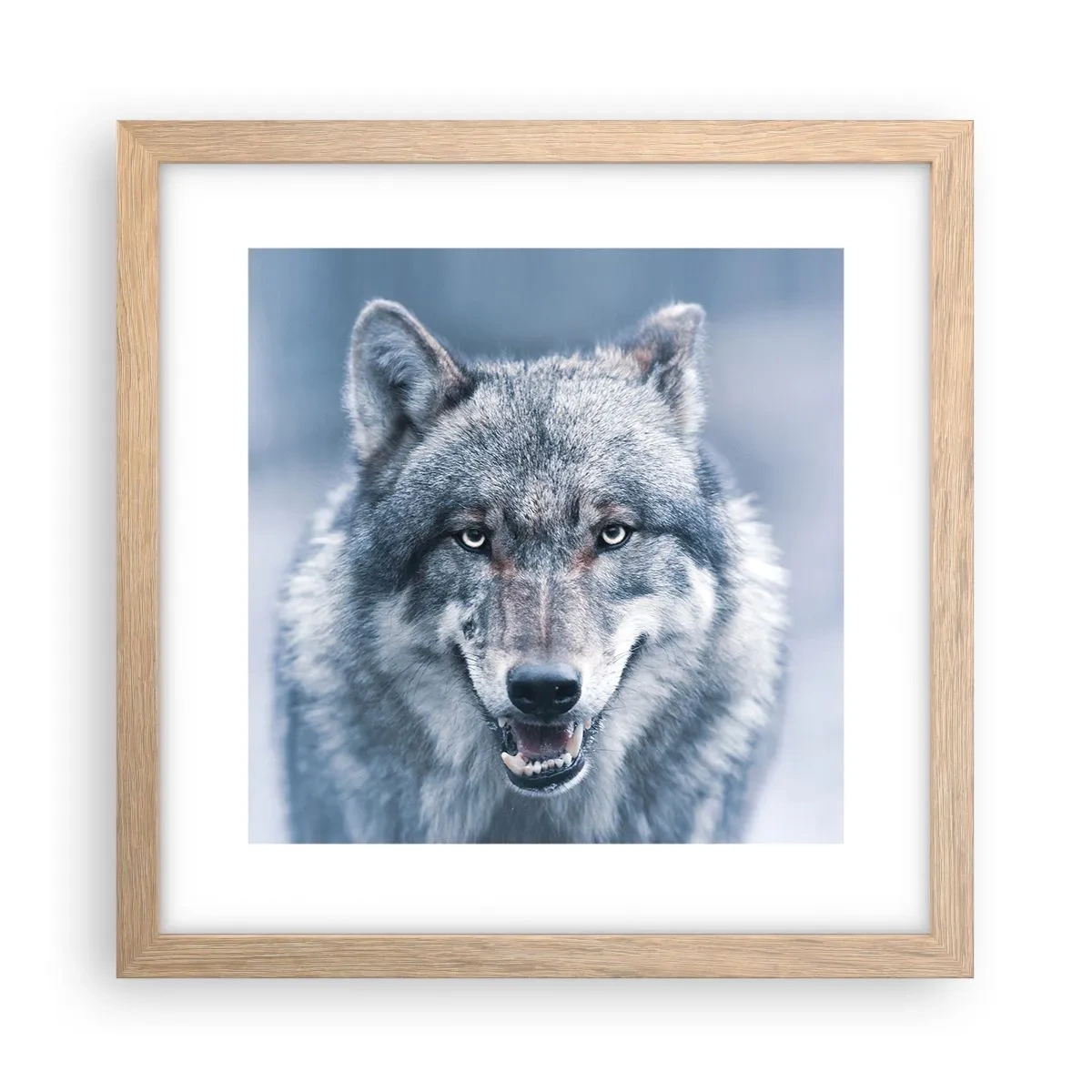 Plakat w ramie jasny dąb - Podejmiesz wyzwanie? - 30x30 cm