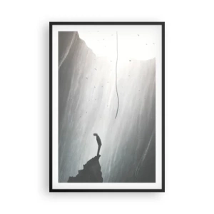 Plakat w czarnej ramie - Zawsze jest jakieś wyjście - 61x91 cm
