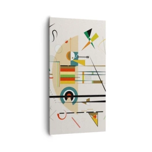 Obraz na płótnie - I świat się śmieje - 65x120 cm