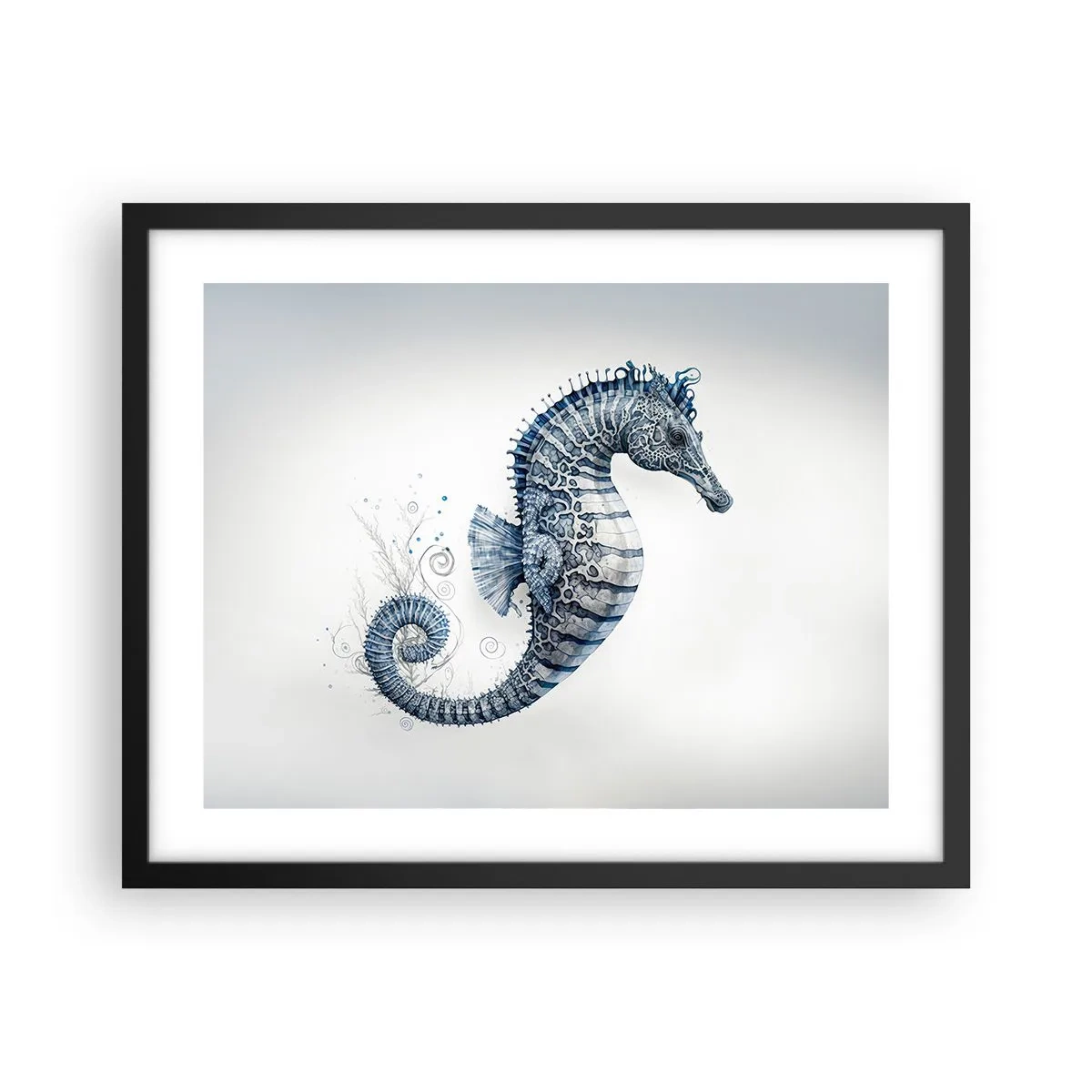 Plakat w czarnej ramie - Subtelny żart natury - 50x40 cm