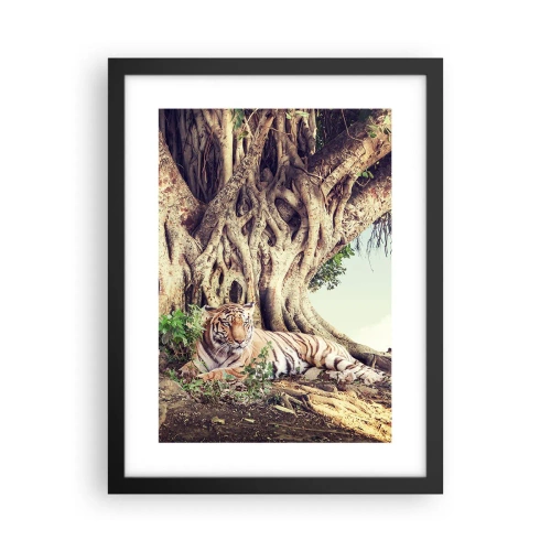 Plakat w czarnej ramie - Widok z Księgi Rodzaju - 30x40 cm