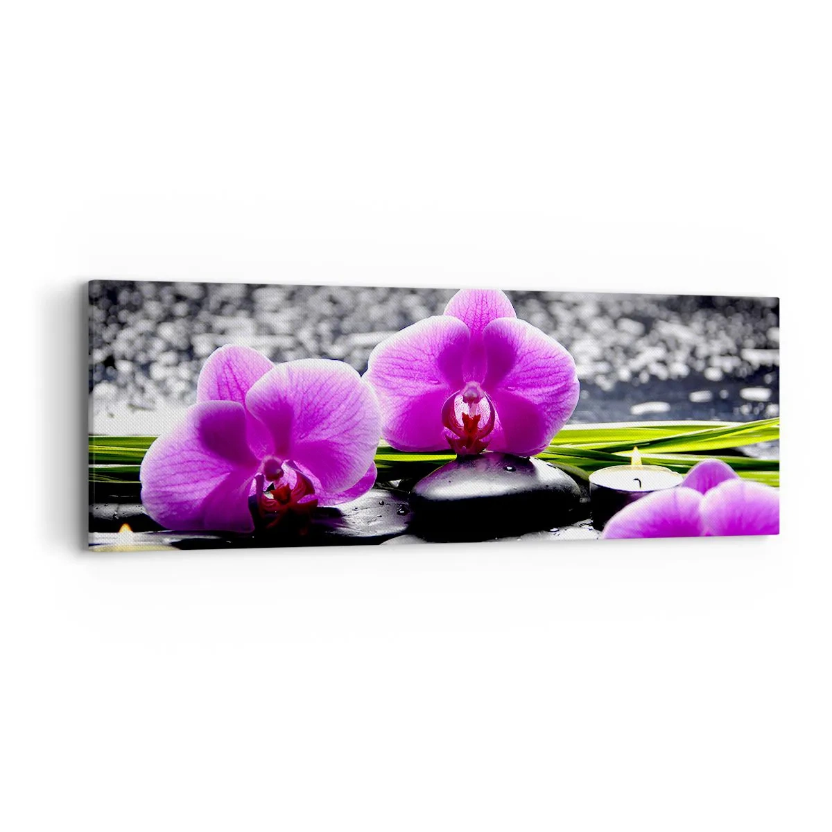 Obraz na płótnie - Utonąć w ciszy i spokoju - 90x30 cm