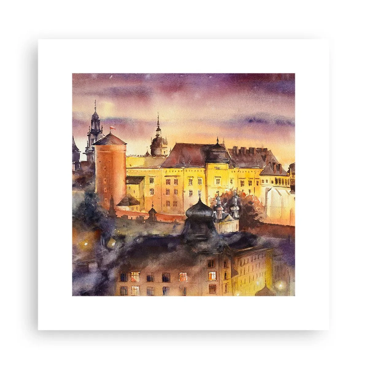 Plakat - Historia i baśń - 30x30 cm