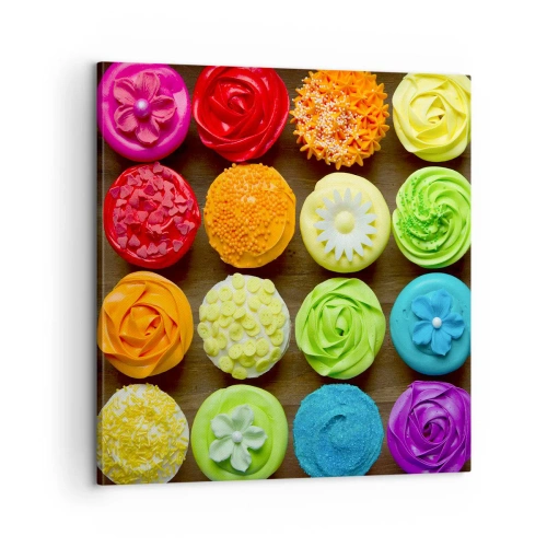 Obraz na płótnie - Każde inne - wszystkie pyszne - 60x60 cm