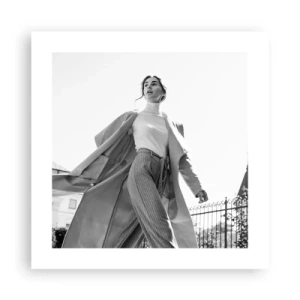 Plakat - Idziesz ze mną? - 40x40 cm