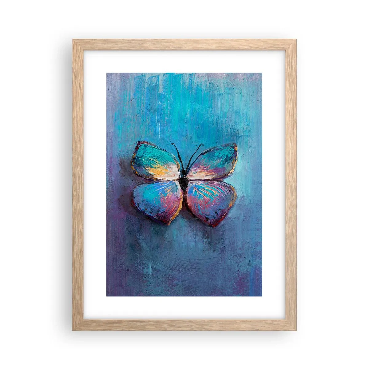 Plakat w ramie jasny dąb - W pełnej krasie - 30x40 cm