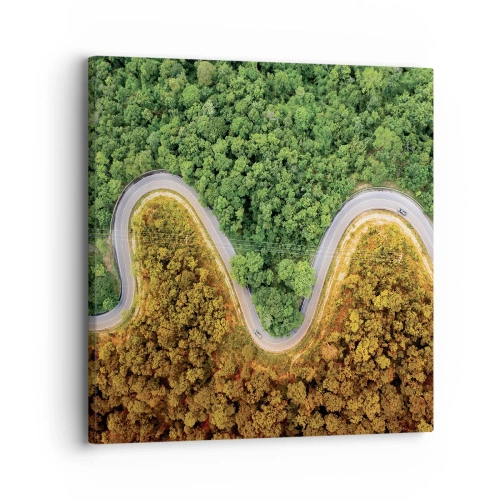 Obraz na płótnie - Granice i przełomy - 30x30 cm