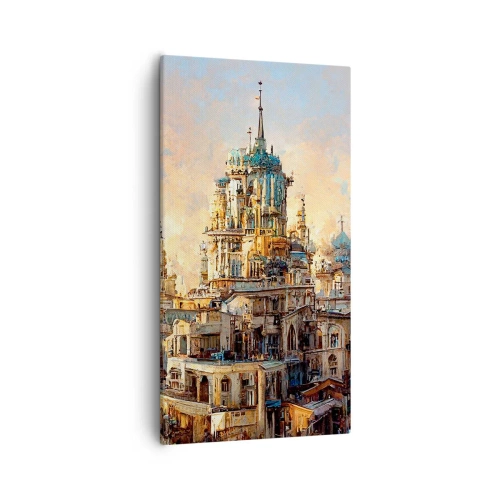 Obraz na płótnie - Miasto miast - 55x100 cm