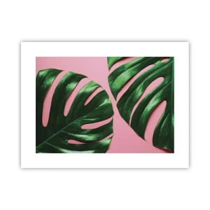 Plakat - Zielone rendez-vous - 40x30 cm