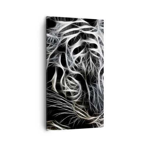 Obraz na płótnie - Studium kociej lekkości - 45x80 cm