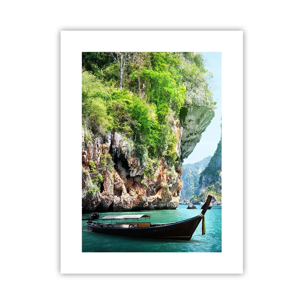 Plakat - Zaproszenie do egzotycznej podróży - 30x40 cm