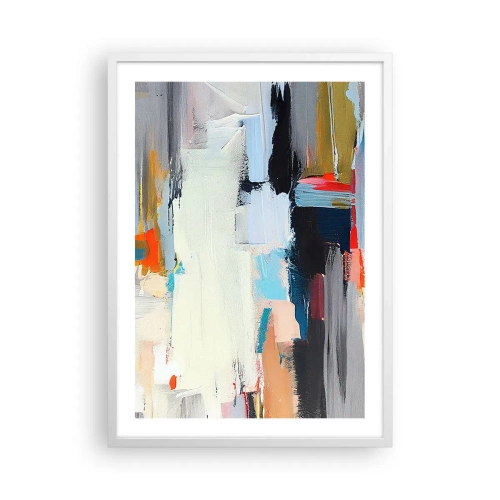 Plakat w białej ramie - Jest metoda? - 50x70 cm