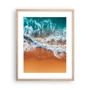 Plakat w ramie jasny dąb - Zawsze w parze - 40x50 cm