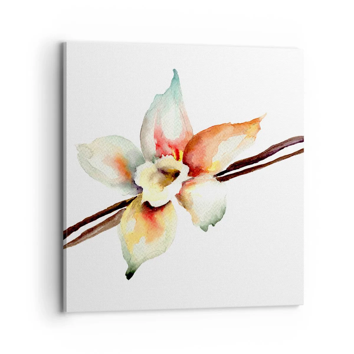 Obraz na płótnie - Rozlana farbką słodycz - 70x70 cm