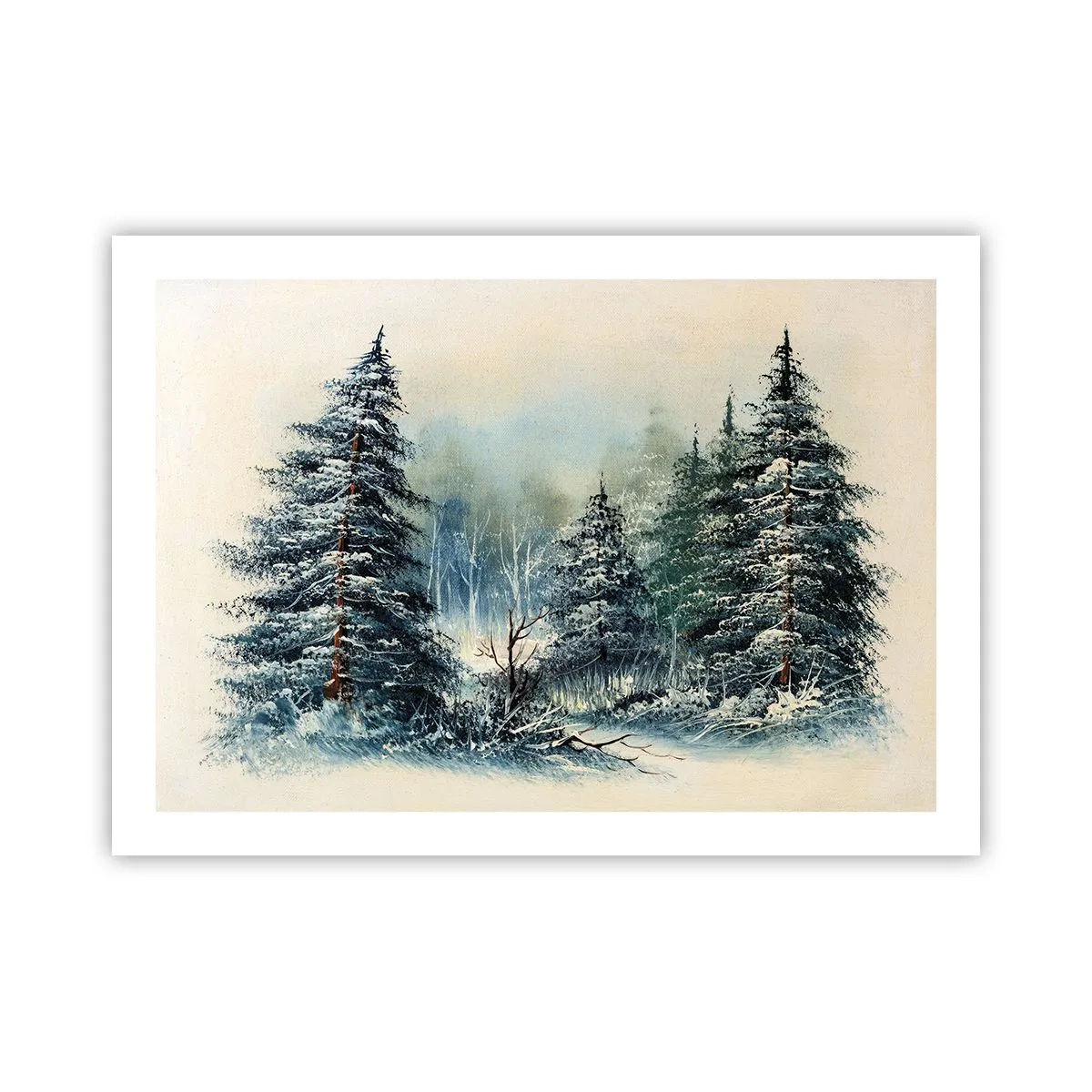 Plakat - Gotowe do Świąt - 70x50 cm