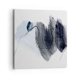Obraz na płótnie - Intensywność i ruch - 70x70 cm