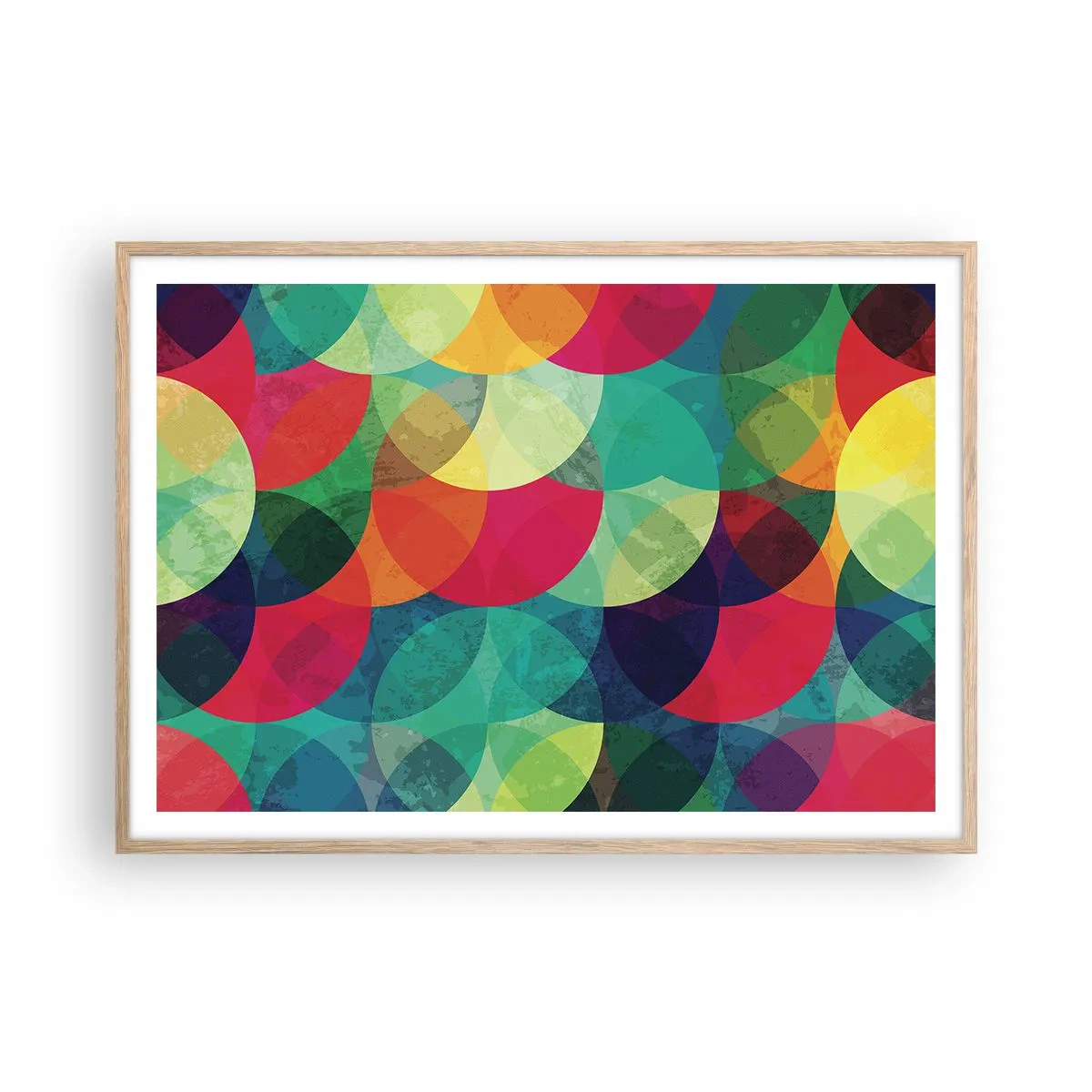 Plakat w ramie jasny dąb - Wtęczowstąpienie - 100x70 cm