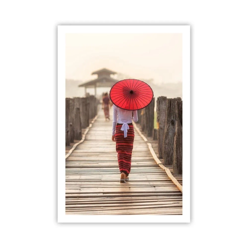 Plakat - Na starym moście - 61x91 cm