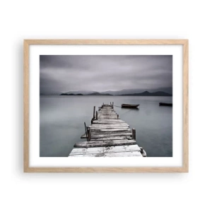 Plakat w ramie jasny dąb - Jutro możesz ruszać - 50x40 cm