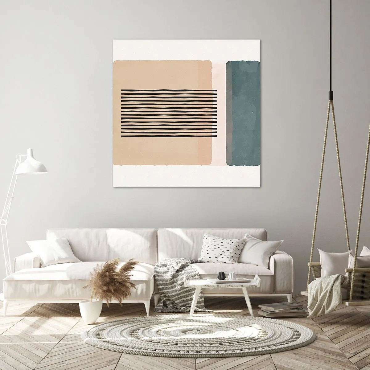 Obraz na płótnie - Wszystko w porządku - 40x40 cm