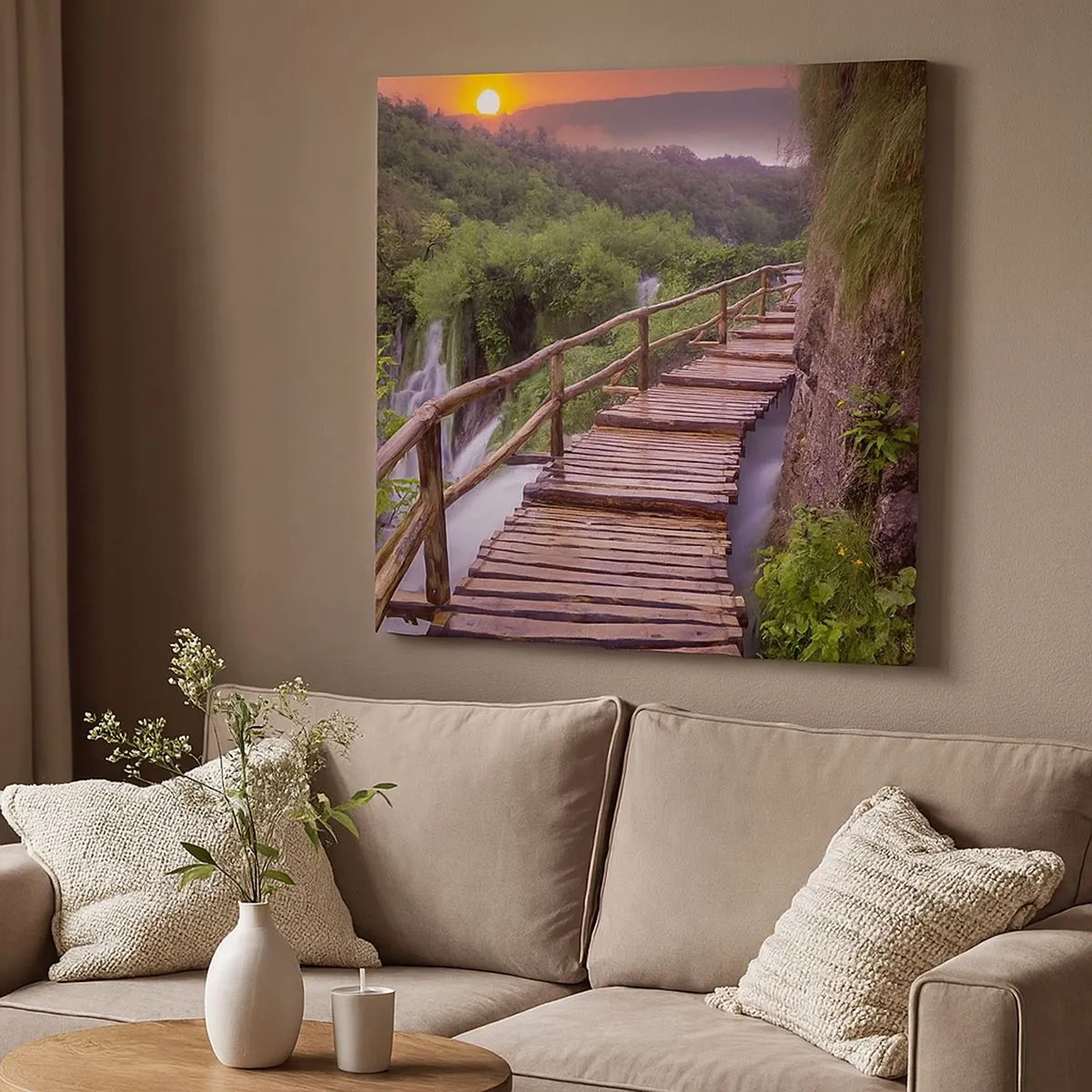 Obraz na płótnie - Piękno nie do uwierzenia - 30x30 cm