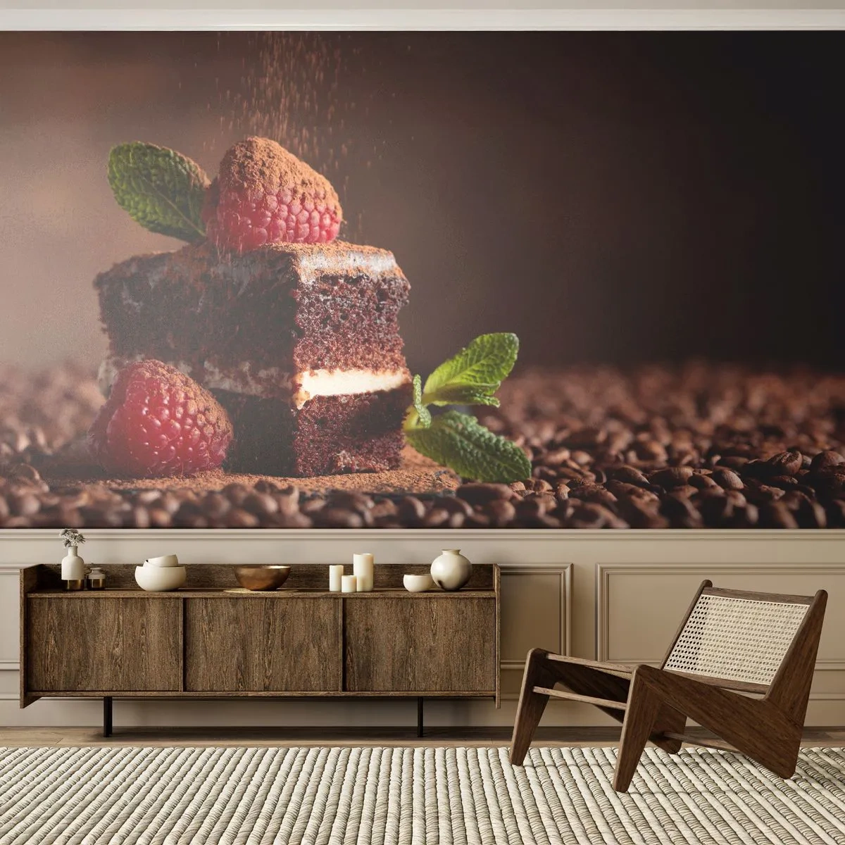 Fototapeta Samoprzylepna Deluxe Sticker - Życie jest słodkie - Ciasto, Kuchnia, Gastronomia - 250x175 cm