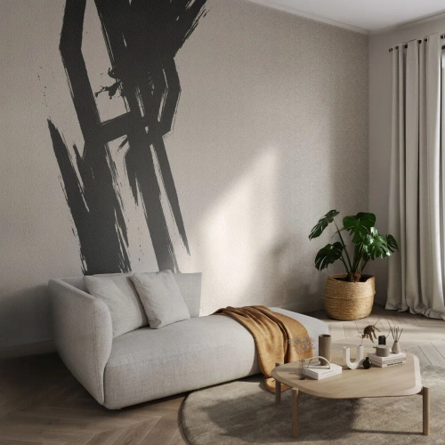 Fototapeta Premium Sand - Niepohamowany pęd - Minimalizm, Pusto, Sztuka - 350x256 cm