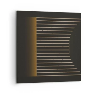 Obraz na płótnie - Zbadać ciemność - 60x60 cm