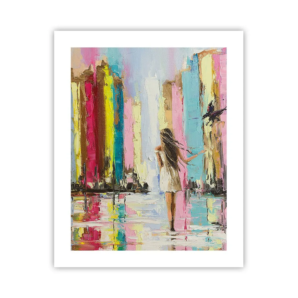 Plakat - Idż za mną - 40x50 cm